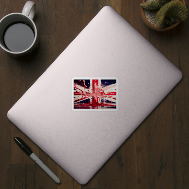 National Nations Flags - United Kingdom Flag - The Union Jack Flag by Unwind-Art-Work